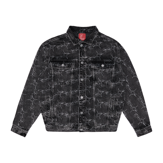 JACKET MONOGRAM SUFSTAR JEANS BLACK